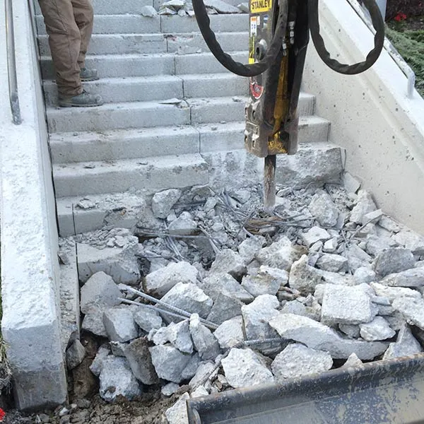 Concrete Removal.